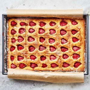 Recipe:  Strawberry Snacking Cake